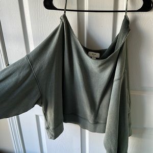 Aerie crop sweatshirt